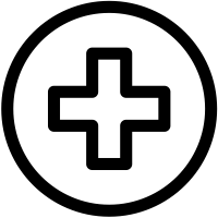 a symbol of healthcare, the medical cross